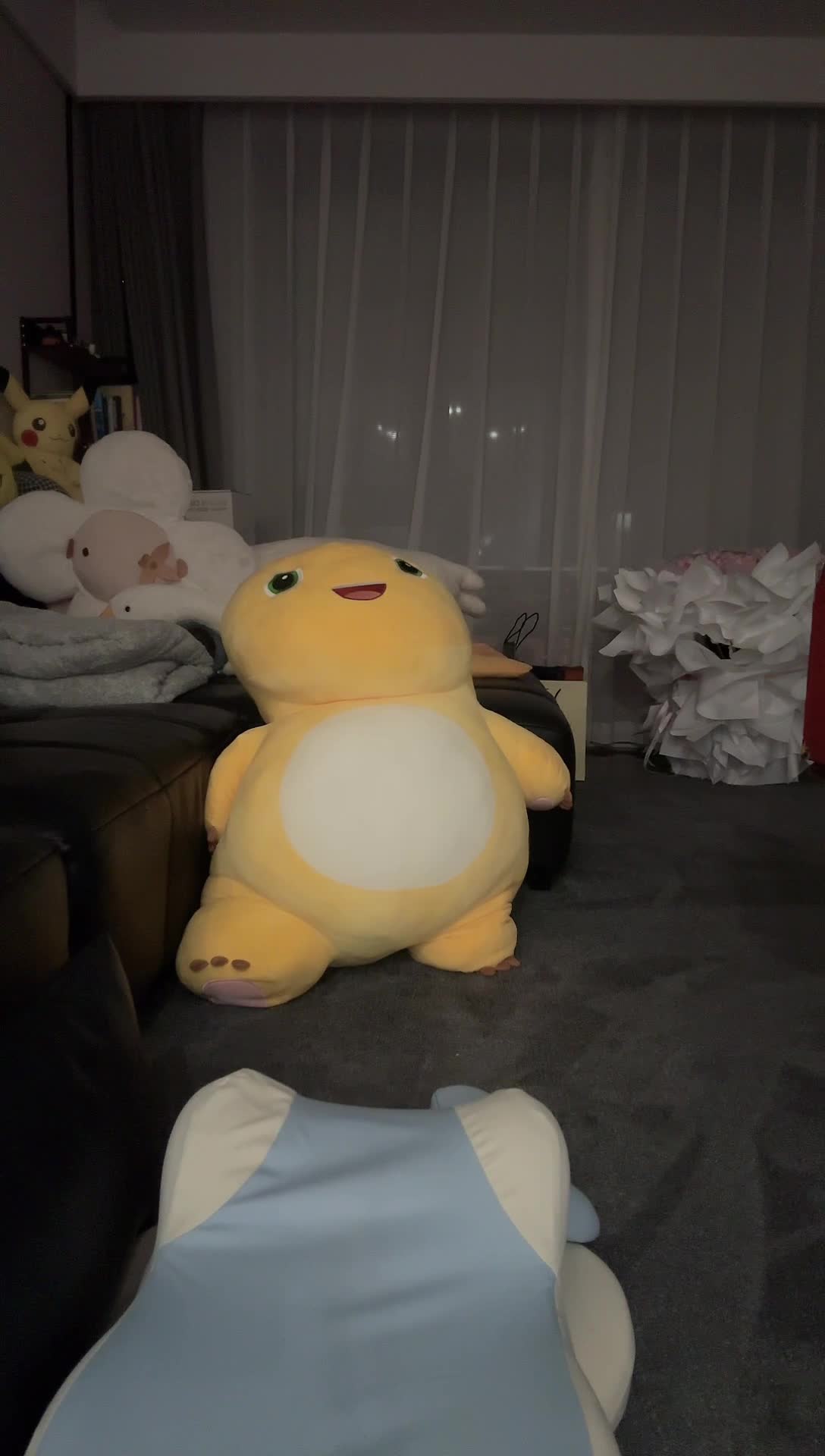 大鹅鹅走光内裤